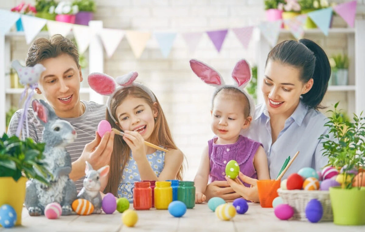 Czwórka z Tauragė: mama zdradza, jak przygotowuje córki na Wielkanoc i wprowadza jedną nowość - image 1