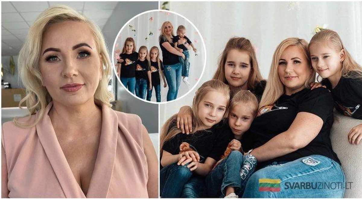 Czwórka z Tauragė: mama zdradza, jak przygotowuje córki na Wielkanoc i wprowadza jedną nowość