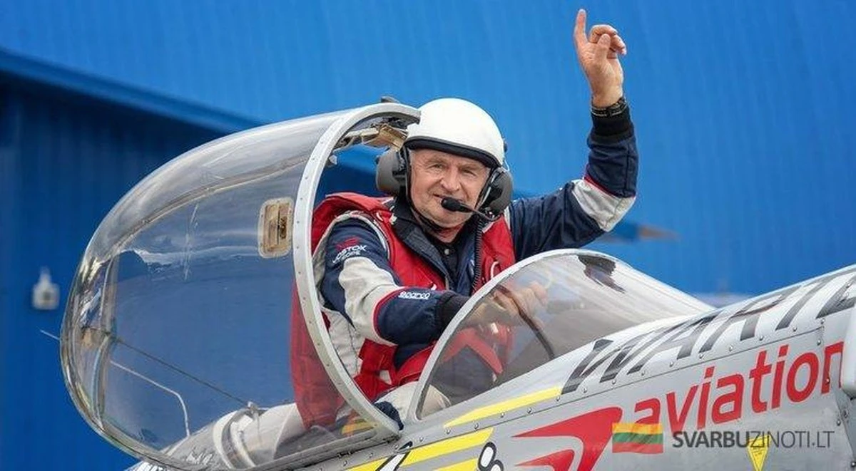 Jurgis Kairys: prawie 50 lat w powietrzu – jak pilot przeżył wypadki i co go napędza do latania?