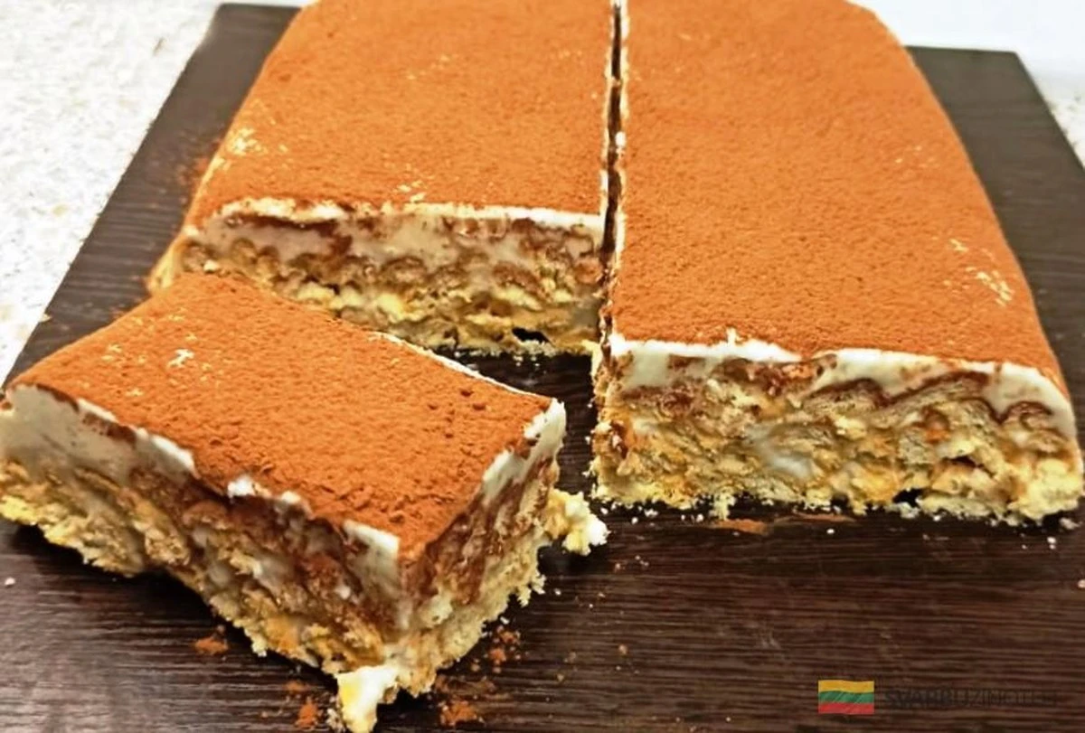 Proste ciasto z krakersów: Magia bez pieczenia, która odmieni Twoje desery