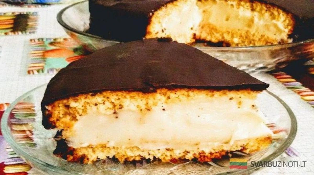 Ciasto "Czarodziejka": Kruchy spód, aksamitny krem i królewski smak bez wysiłku