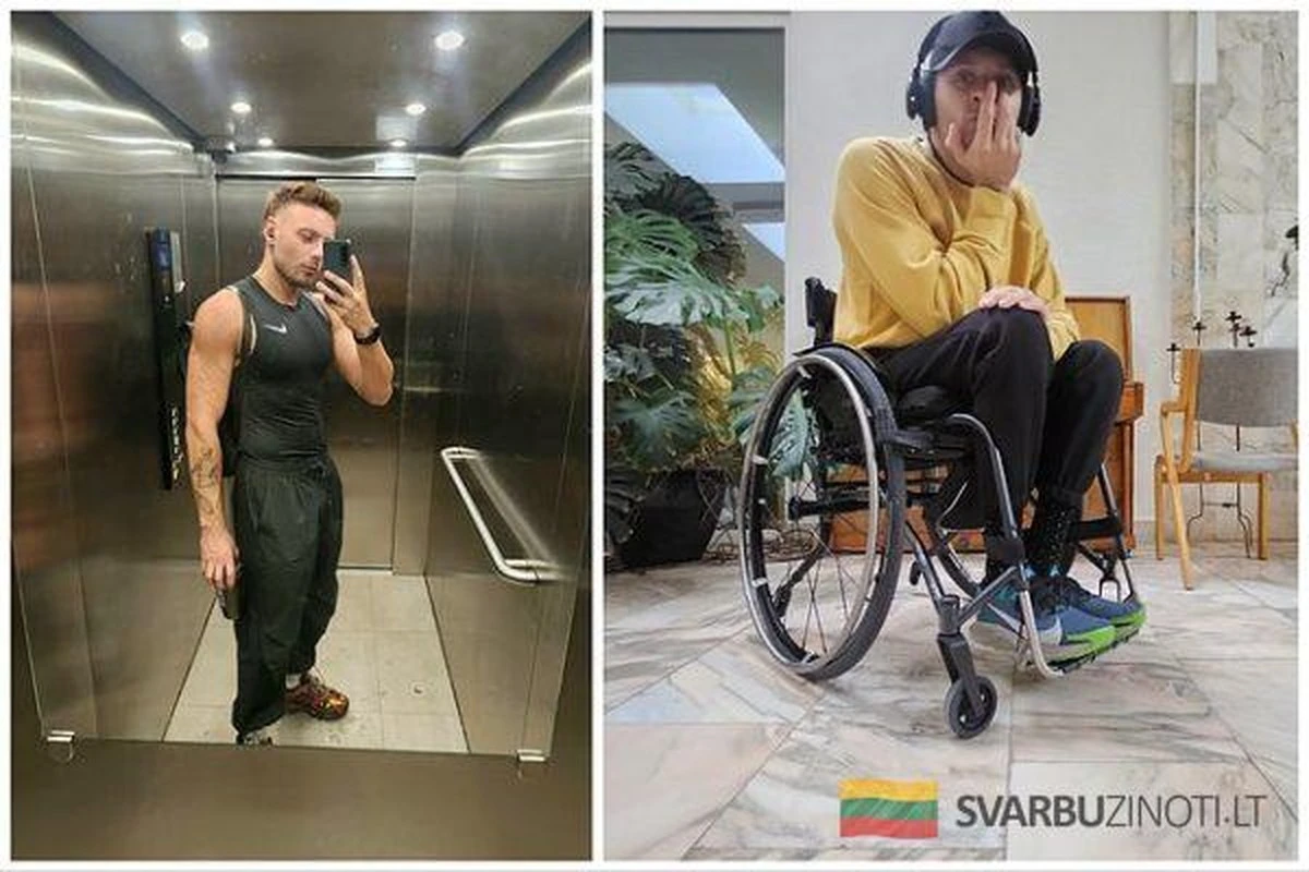 Po nieszczęśliwym upadku zagrażającym życiu, młody mężczyzna odzyskuje nadzieję na powrót do zdrowia
