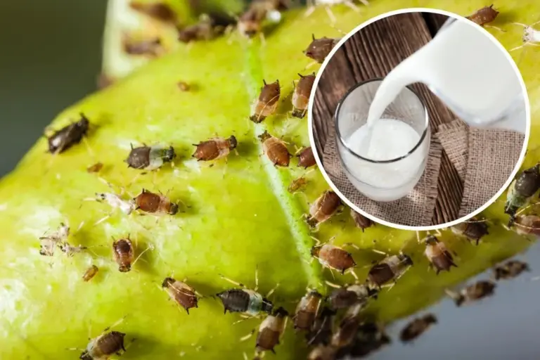 Mleko rozpylone na liściach róż? Naturalny sposób na mszyce, który kosztuje grosze.