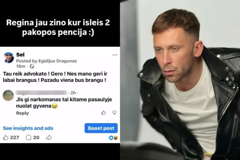 Mój prawnik jest drogi: E. Dragūnas odpowiada na hejt w sieci
