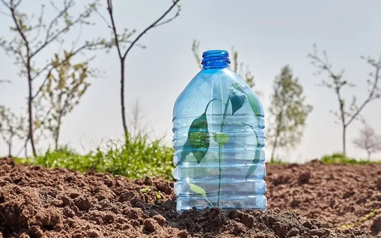 Plastikowe butelki nad grządkami? Ten genialny trik chroni warzywa przed przymrozkami.